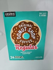 The Original Donut Shop Regular Medium Roast Coffee 24 K-cups. Exp.11/26