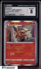 2022 Pokemon Japanese Pokemon GO #010 Charizard Holo CGC 8 NM-MT