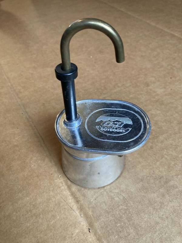 GSI Outdoors Expresso 1 Cup Espresso Maker Complete, Ready To Pack!