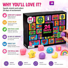 2026 NeeDoh Advent Calendar 24 Days Of Surprise Christmas Countdown BRAND NEW