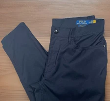 Polo Ralph Lauren Performance Tech Pants Men 33x30 Stretch Lightweight -EUC