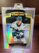 2024-25 Upper Deck Stature #31 Macklin Celebrini RC Rookie /999 - Sharks 