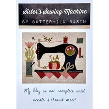 Sisters Sewing Machine Quilt PATTERN Buttermi...
