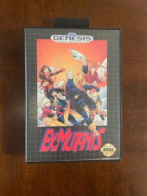 X-Mutants Sega Genesis No Manual