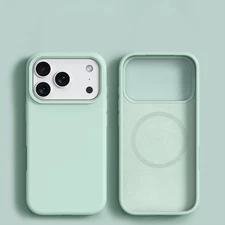 Mag Safe Case For iPhone Air 17 Pro Max 16 Magnetic Shockproof Silicone Cover