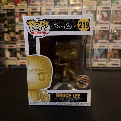 Funko POP! Movies: Bruce Lee #219 Bait Exclusive GOLD Game Of Death