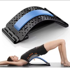 Back Stretcher Lumbar Support   Spine Pain Relief Massager 3 Level Adjustable