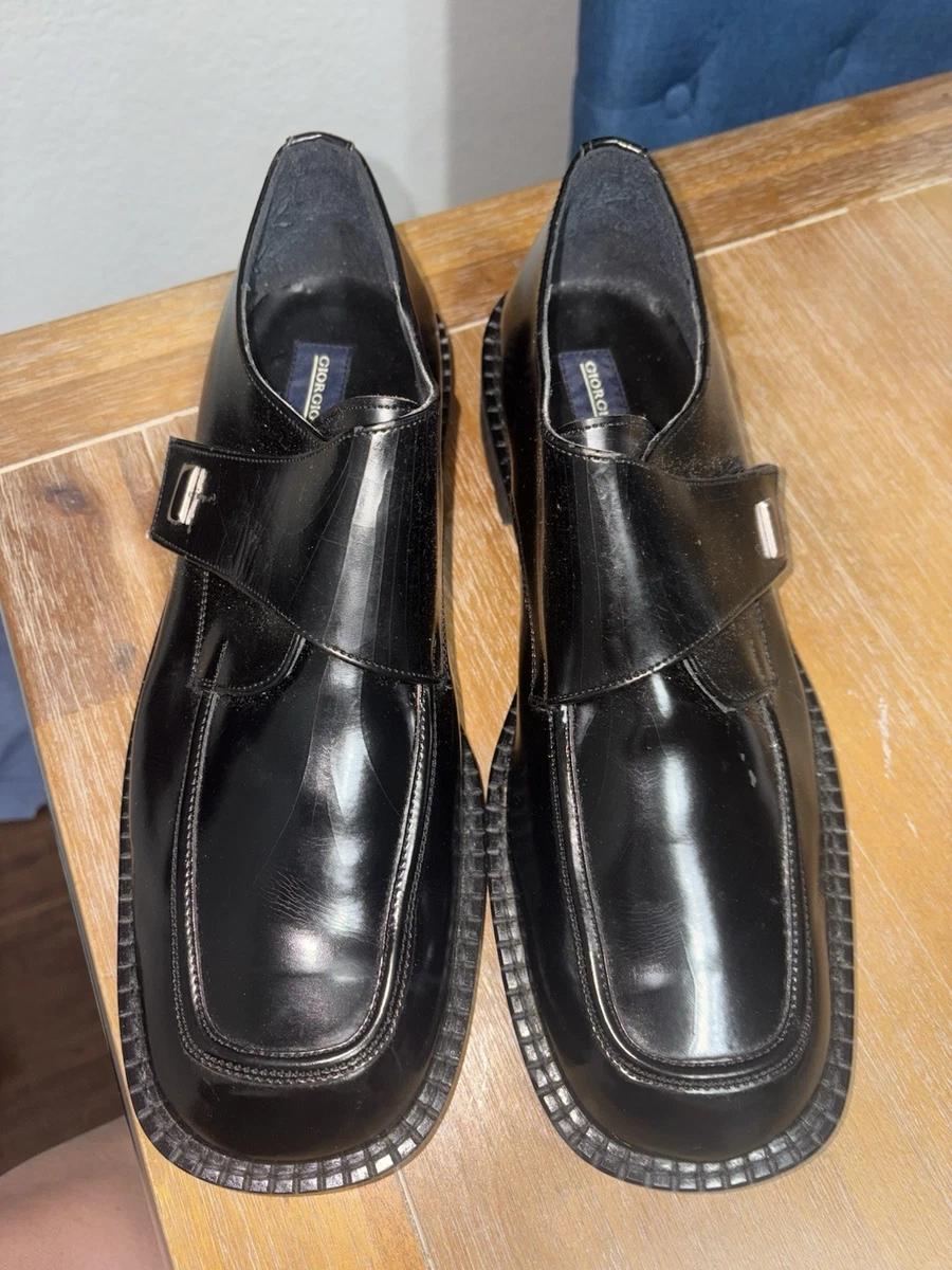Patent Leather Dress Monk Strap Shoes for Men for sale | eBay display picture 1