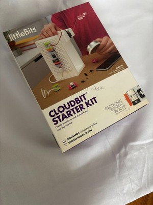 Littlebits Cloudbit Starter Kit-- Never used, all pieces intact