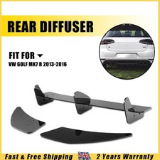 Rear Diffuser and Rear Side