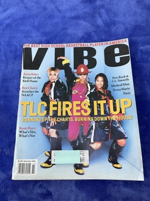 VIBE Magazine November 1994 TLC Fire It Up Redman Teena Marie