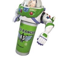 Disney Pixar Toy Story 2 Buzz Lightyear Sipper Tumbler Cup Straw Unused