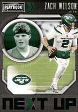 2021 Panini Playbook #NXT-ZWI Zach Wilson Next Up New York Jets