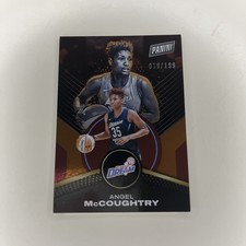 Angel McCoughtry Orange /199 2025 Panini WNBA Player of the Day #70