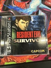 Resident Evil: Survivor (Sony PlayStation 1, 2000) PS1 CIB completo di reg!
