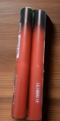 2 PACK Maybelline Color Sensational Ultimatte Slim Lipstick 899 More Rust NEW