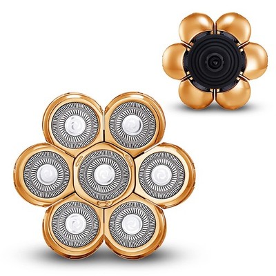 7 Heads Shaver Replacement Head for Electric 7 Blades 7D 7D-Gold 