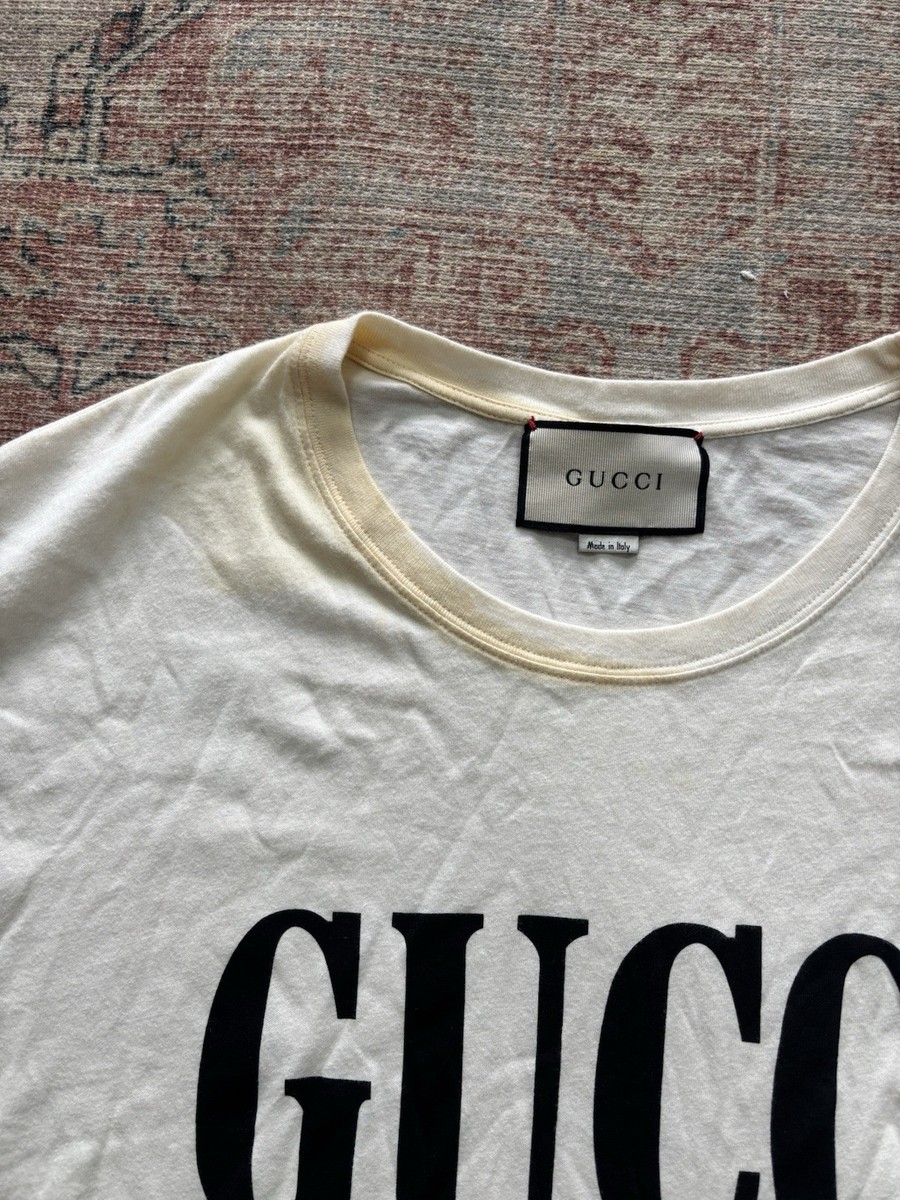 GUCCI T-Shirt Size: XXL City Logo (Cities Print Tee 492347 X3M22