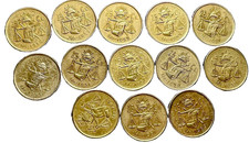 13 Wedding Arras Unity Set Real Mexican Silver Coins Boda  Balance Scale Plata