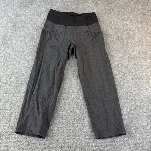 Pantalon Prana femme petit gris noir capri poches suprêmes