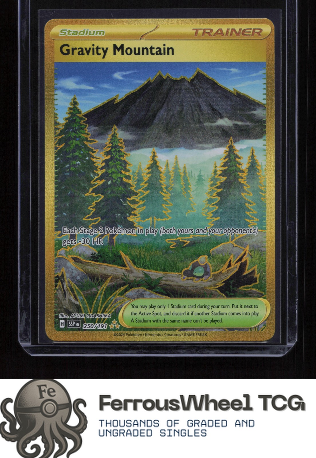 Gravity Mountain 250/191 - SV08: Surging Sparks - (NM)