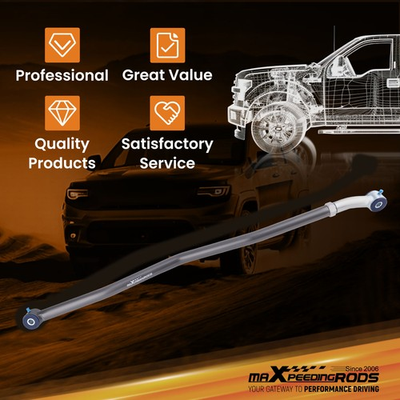 #ad MaXpeedingrods Adjustable Rear Track Bar 0 6 Lift For Jeep Wrangler JK 2007 2018 $66.59
