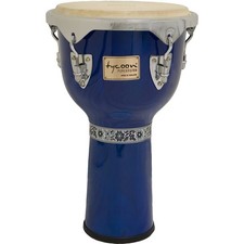 TYCOON PERCUSSION DJEMBE DRUM LATIN CONCERTO PROFESSIONAL QUALITY BLUE