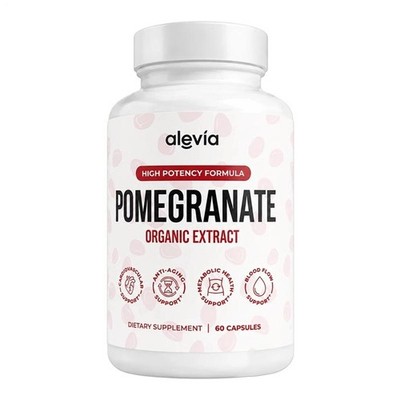 Alevia Pomegranate Caps Antioxidant Fruit Dietary Supplement For Women 60-Count
