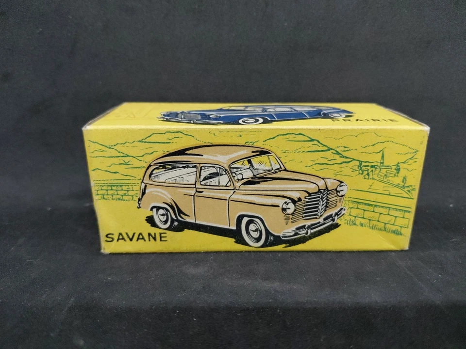 CIJ 1/43 Ref 3/42  Renault Prairie Boite Vide D’origine  - Photo 2/4