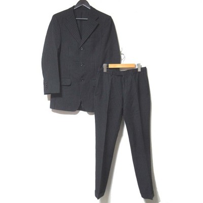 パンツ GUCCI Tom Ford Era Archive Black Slacks GUCCI Tom Ford-era pinstripe tailored jacket slacks suit, 44R