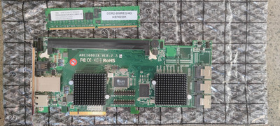 Areca ARC-1680IX-12 16-port SAS RAID PCIe x8 4 GB cache! (160 EUR 0% VAT)