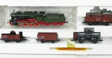 H0 7tlg. Zugset Güterzug Dampflok G8 KPEV Fl...