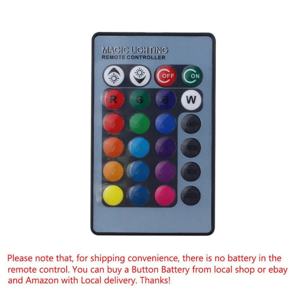 Good High Quality Light Bulbs 880 RGB LED Flashing Mode RGB Multi-Color - Image 2 of 4