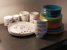 Lot de vaisselle de 76 pièces (NEUF)