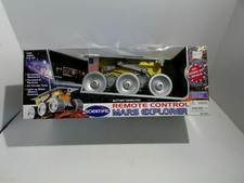 Vintage 1997 MARS ROVER big Remote Control Toy Scientific NOS Battery Operated