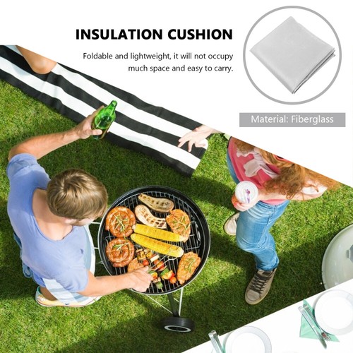 Hiking Fire Blanket Floor Grill Mat Welding Blankets Patio Fire Pit Pad - 第 12/12 張圖片