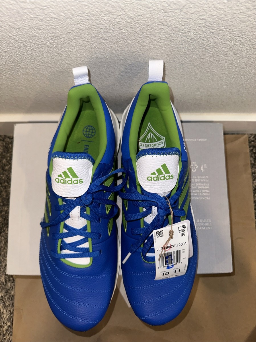 adidas Copa UltraBoost DNA Seattle Sounders Mens Size 10