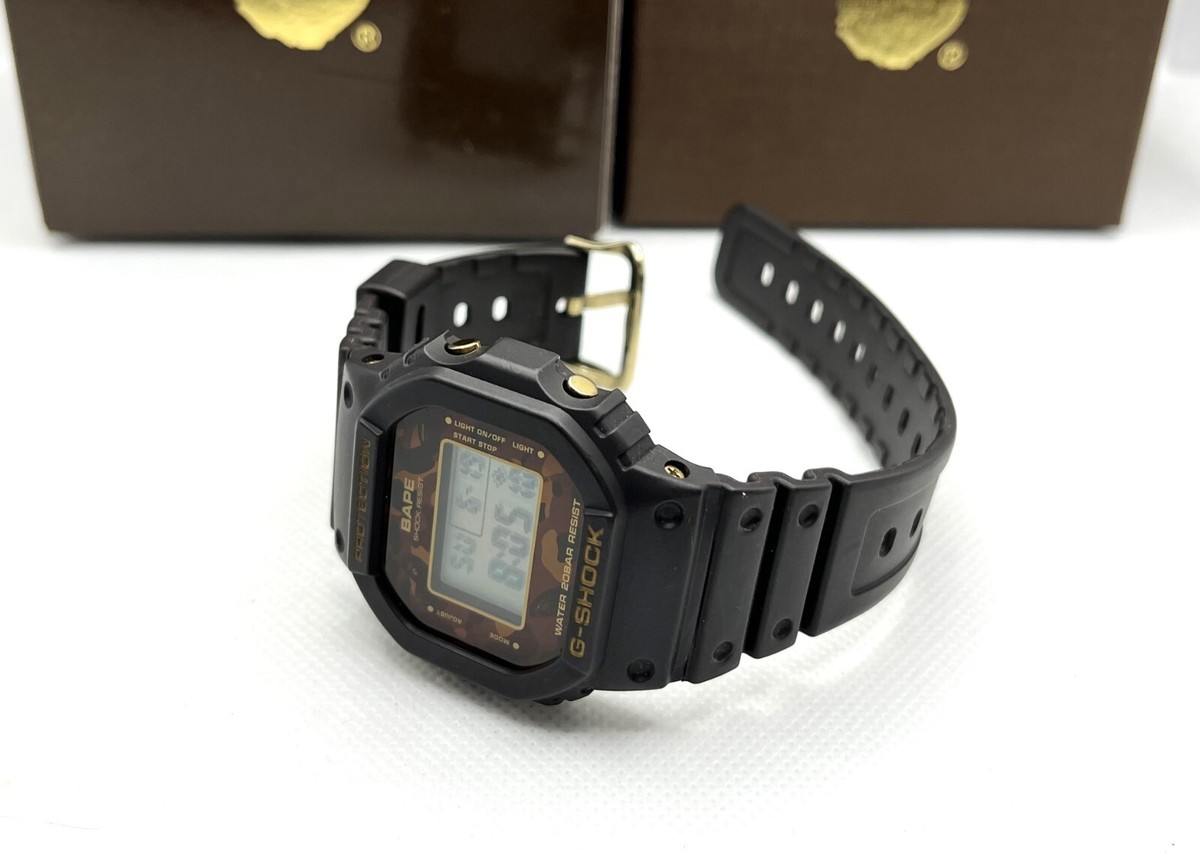 CASIO G-Shock x Bathing Ape BAPE Limited Edition Wristwatch CASIO G-Shock x Bathing Ape BAPE Limited Edition Wristwatch