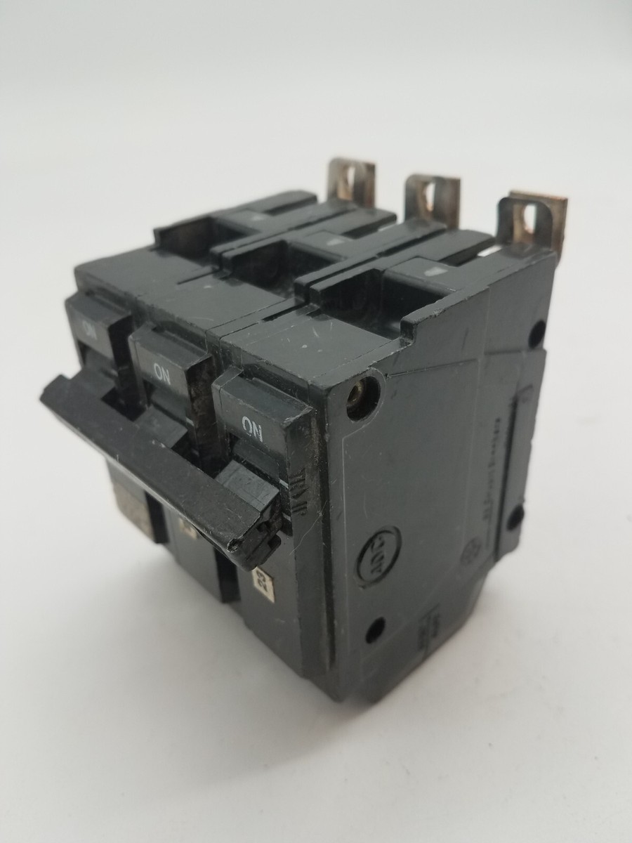 General Electric GETHHQB32020 3-Pole 240V 20-Amp Circuit Breaker (Black)