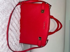 Michael Kors Red Leather Handbag Never Used