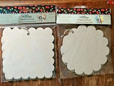 Mary Engelbreit 2 PC LOT Chipboard Book Cloud Picture Frames Crafts Scrapbooking