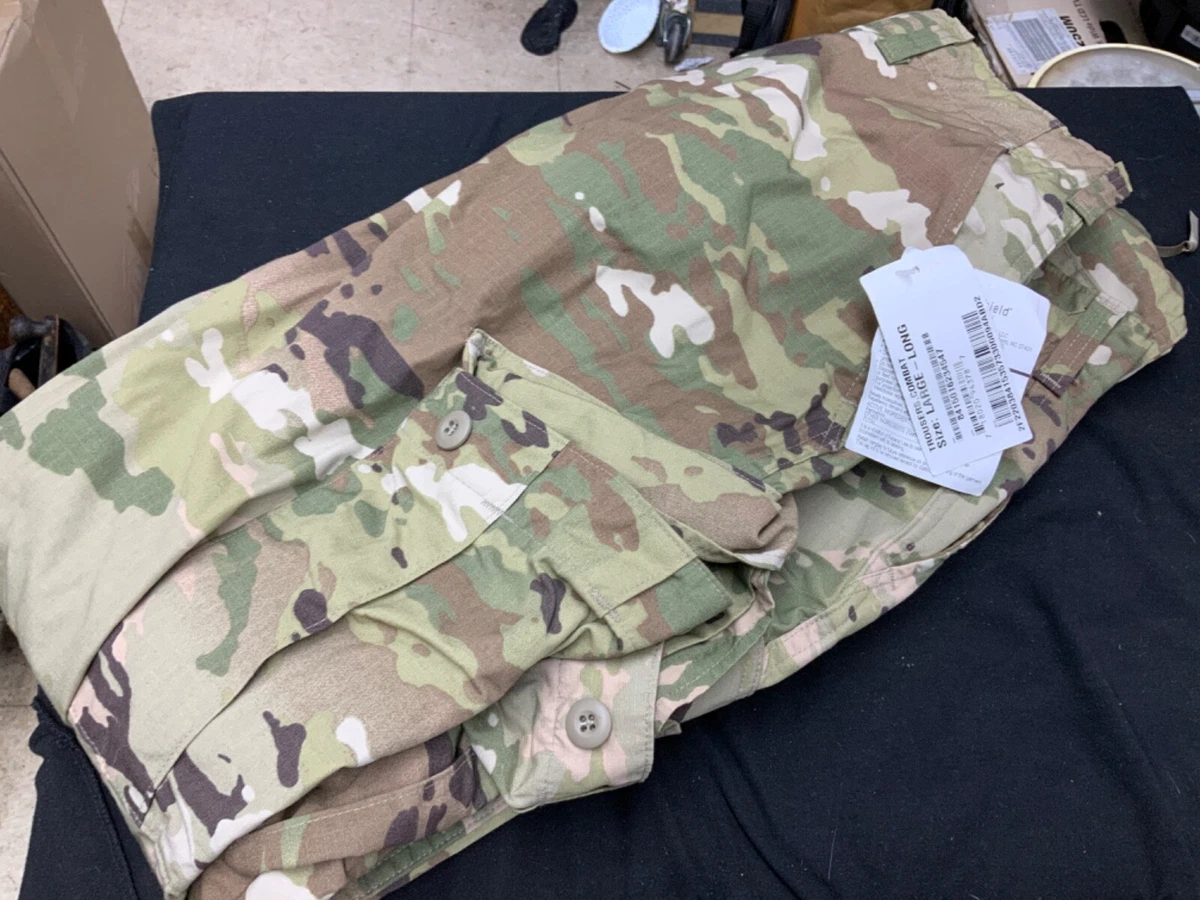 TROUSER ARMY COMBAT SIZE LARGE LONG NSN 8415 01 623 4547 eBay