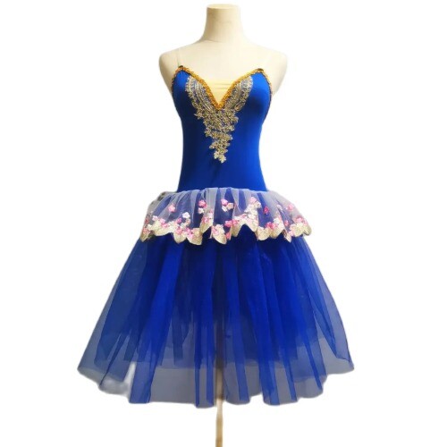 New Ballet Dance Costume Green Tutu Skirts Fluffy Modern Dance Princess Skirts - Picture 32 of 33