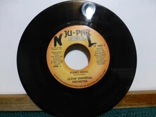 JU-PAR UNIVERSAL ORCHESTRA FUNKY MUSIC & TIME FUNK SOUL. NEAR MINT  45