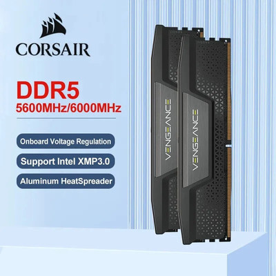 VENGEANCE DDR5 RAM 16GB 5600Mhz 6000Mhz 6400Mhz Intel XMP ICUE Compatible Comput