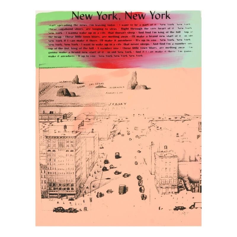 Ringo Daniel Funes (Protege of Andy Warhol's Apprentice Steve Kaufman), New York