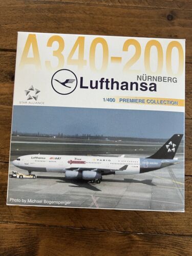 Lufthansa Airlines Airbus A340-200 Star Alliance Dragon Wings 1/400 airways - Bild 1 von 2