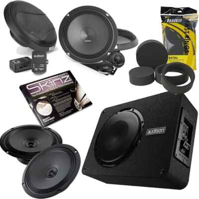 Audison Prima Front & Rear 6.5'' Speaker & Subwoofer Upgrade For VW T6 T6.1