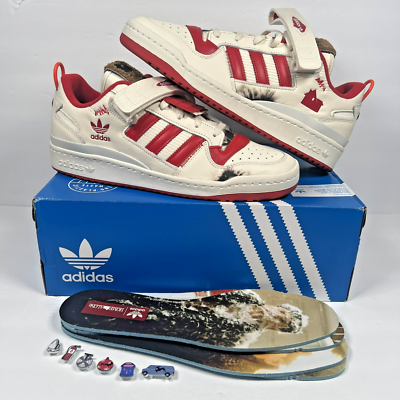 Size 11.5 - Home Alone x adidas Forum Low Red for sale online | eBay