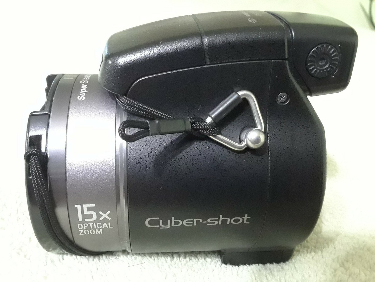 Sony Cyber-shot DSC-H7 8.1MP Digital Camera - Black for sale